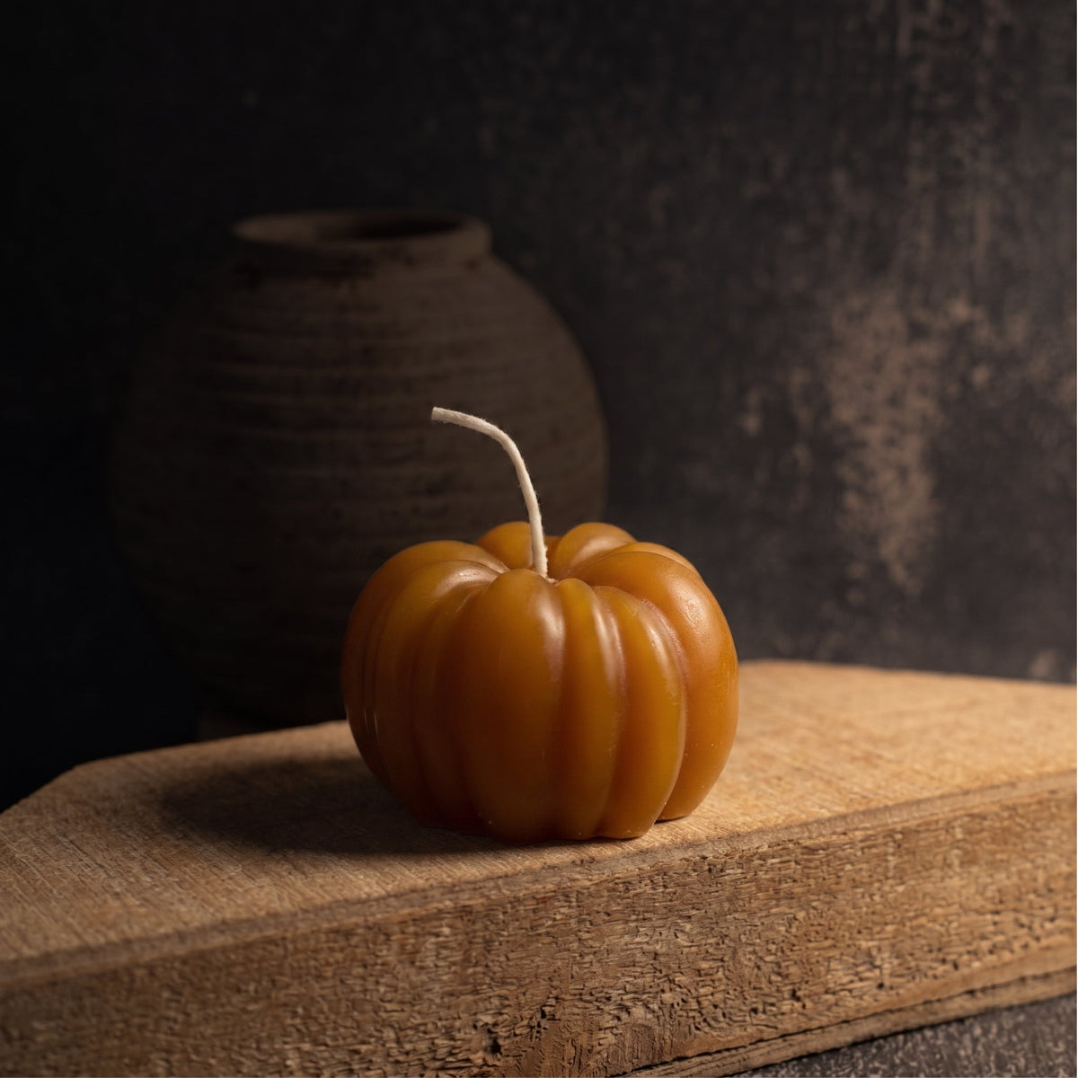 Pumpkin Candle - Rustic Autumn Candle