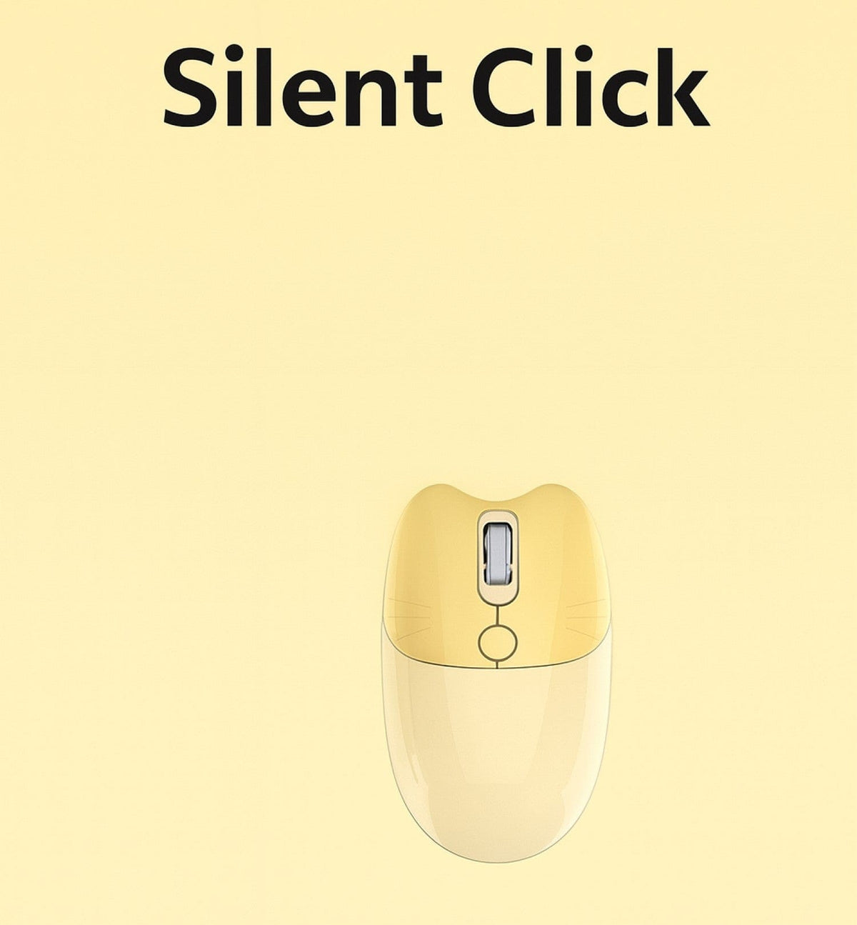 Wireless Keyboard & Mouse Combo with Silent Click