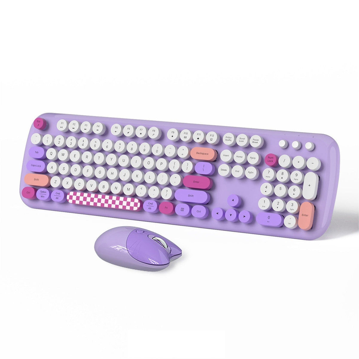 Wireless Keyboard & Mouse Combo with Silent Click