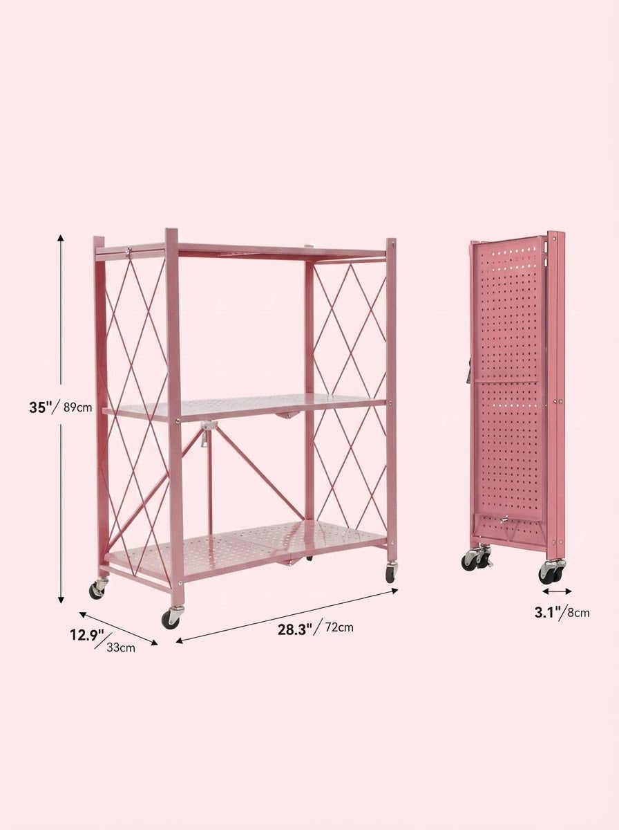 Heavy-Duty Multi-Tier Metal Storage Rack