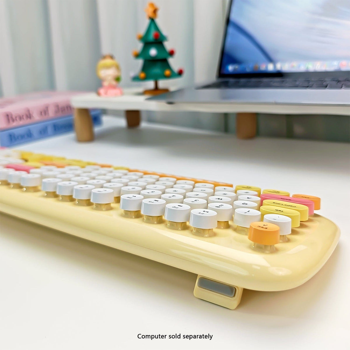 Wireless Keyboard & Mouse Combo with Silent Click