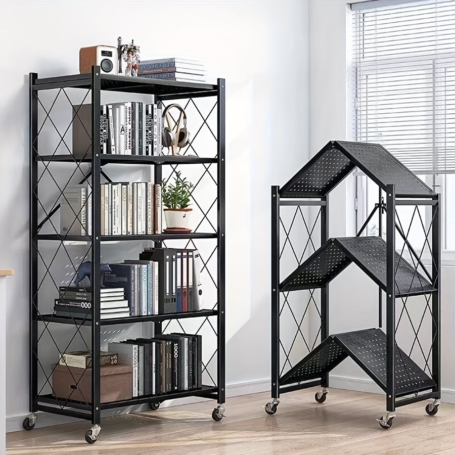 Heavy-Duty Multi-Tier Metal Storage Rack