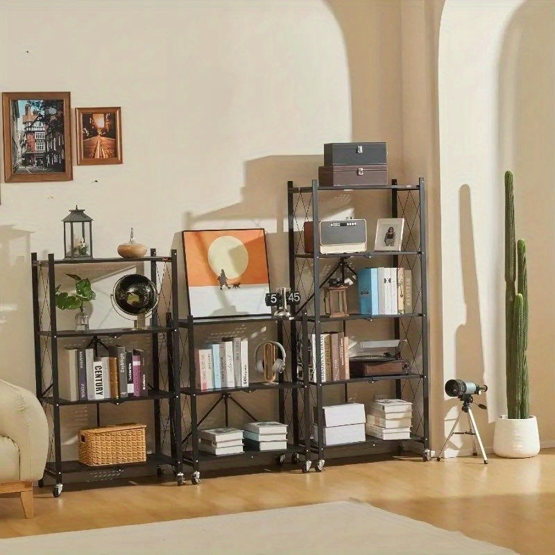Heavy-Duty Multi-Tier Metal Storage Rack