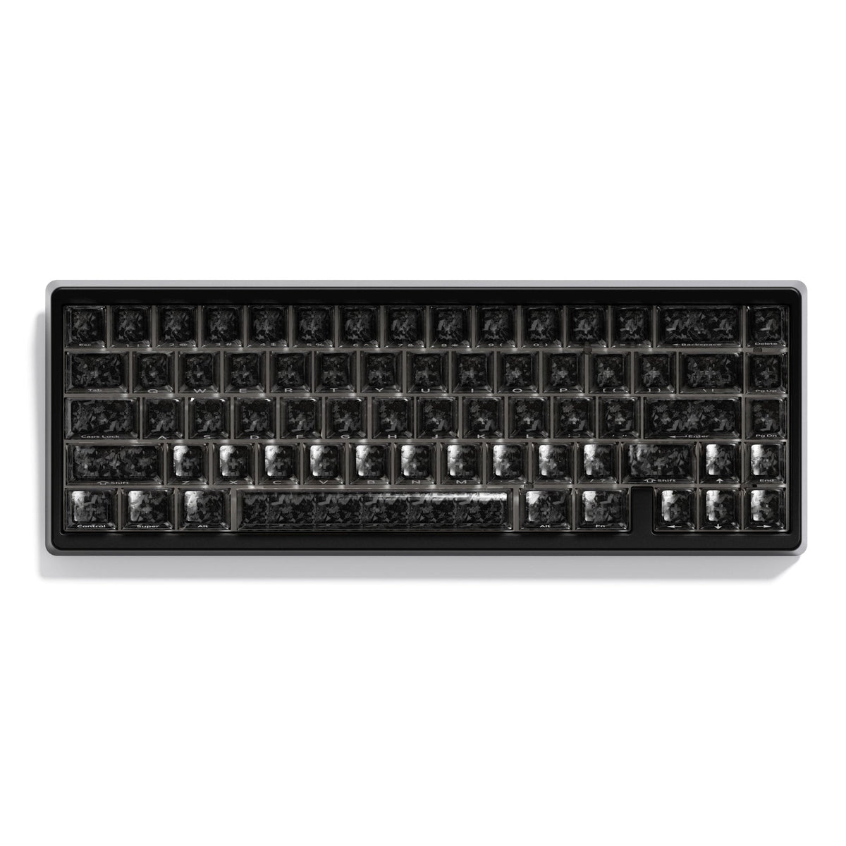 XVX M67 JadeStone Stellar White Tri-Mode RGB Mechanical Keyboard
