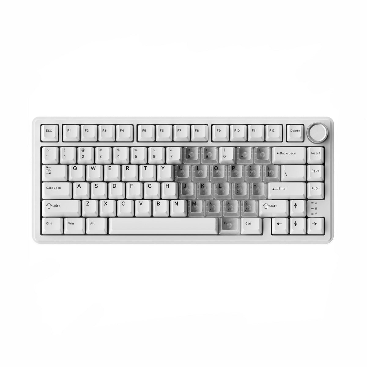 XVX M75 Lumina 75% Tri-Mode RGB Mechanical Keyboard with Knob